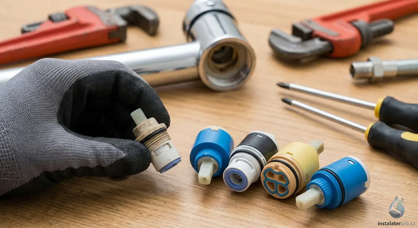 Výběr správné kartuše do baterie na kuchyňském dřezu